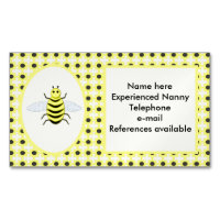 Bébé jaune mignon Bee Genre Neutre Nounou Personna