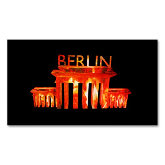 Carte De Visite Magnétique Berlin (devant)