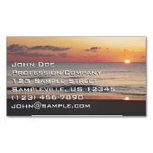Carte De Visite Magnétique Bethany Beach Sunrise II (devant)