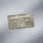 Carte De Visite Magnétique Béton (In Situ)
