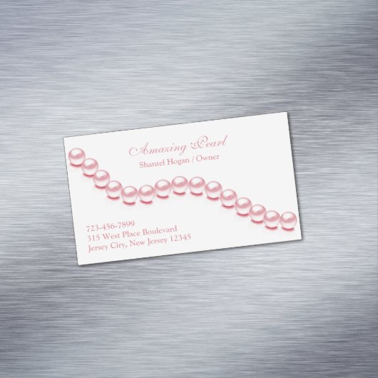 Carte De Visite Magnétique Bijoux Pearl (In Situ)