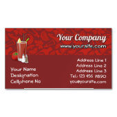 Carte De Visite Magnétique Bloody Mary (devant)