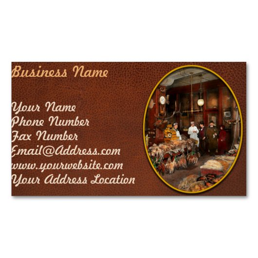 Carte De Visite Magnétique Boucher - Le centre de jeux 1895 (devant)