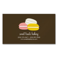Boulangerie de macarons français colorée