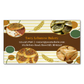 Carte De Visite Magnétique Boulangerie libanaise arabe (devant)