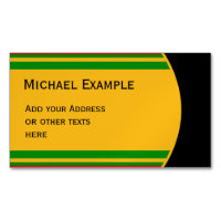 BOUTON BANDE RONDE vert rouge jaune + votre texte