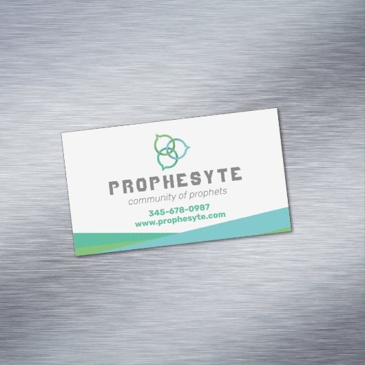 Carte De Visite Magnétique Bulles Conversations de Trinité (In Situ)