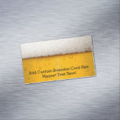 Carte De Visite Magnétique Bulles de bière (In Situ)