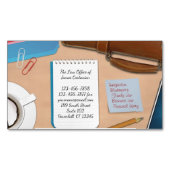 Carte De Visite Magnétique Bureau du droit (devant)