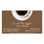 Carte De Visite Magnétique Café (devant)