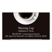 Carte De Visite Magnétique Café (devant)