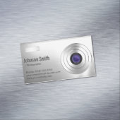 Carte De Visite Magnétique Caméra numérique cool - Photographe (In Situ)