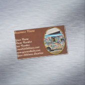 Carte De Visite Magnétique Camion - Crème glacée - Crème glacée mal de tête (In Situ)