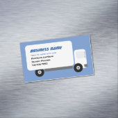 Carte De Visite Magnétique Camion de livraison (In Situ)
