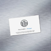 Carte De Visite Magnétique Capital-risque | Entreprise (In Situ)