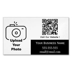 Carte De Visite Magnétique Carte magnétique professionnelle standard avec cod