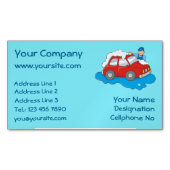 Carte De Visite Magnétique Carwashington Man (devant)