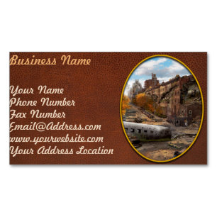 Carte De Visite Magnétique Catastrophe - New York, NY - Pas de virage gauche 