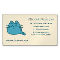 Chat Kitty souriant rouge