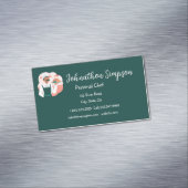 Carte De Visite Magnétique Chef Cook Baker Privé (In Situ)