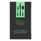Carte De Visite Magnétique Chef personnel (devant Vertical)