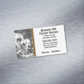 Carte De Visite Magnétique Cheval Donkey Farrier (In Situ)