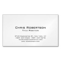 Chic minimaliste moderne Noir Blanc Charme