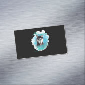 Carte De Visite Magnétique Chien | Sibérie Husky Dog Restaure Mon Âme (In Situ)