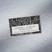 Carte De Visite Magnétique Circuit Board | Technologie (In Situ)