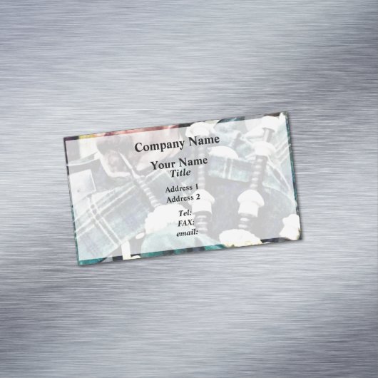 Carte De Visite Magnétique Closeup de Bagdad (In Situ)