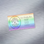 Carte De Visite Magnétique Coach Rainbow Tree of Life (In Situ)