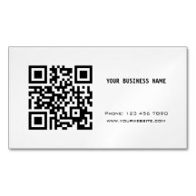 Code QR noir et blanc