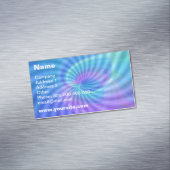 Carte De Visite Magnétique Coeurs tournoyés (In Situ)