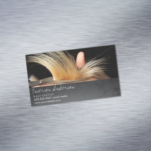 Carte De Visite Magnétique Coiffeuse / Coiffeuse (In Situ)