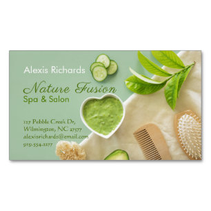 Carte De Visite Magnétique Composition spa