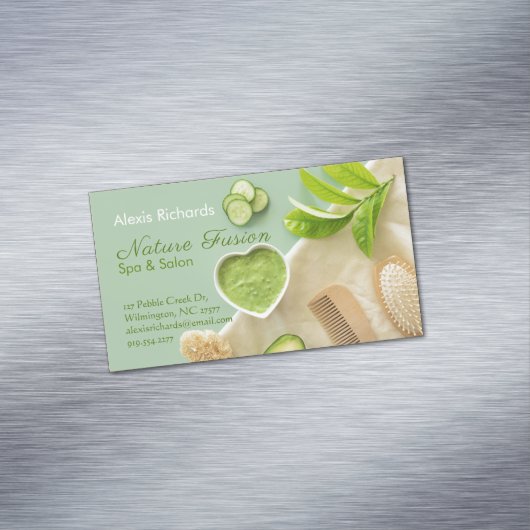 Carte De Visite Magnétique Composition spa (In Situ)