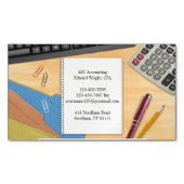 Carte De Visite Magnétique Comptabilité (devant)