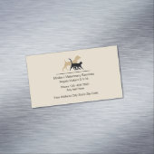 Carte De Visite Magnétique Conception vétérinaire moderne (In Situ)