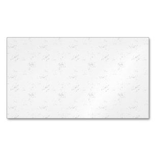 Carte De Visite Magnétique Conception vide Dix-huit