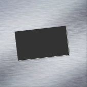 Carte De Visite Magnétique Concevez votre propre noir solide (In Situ)