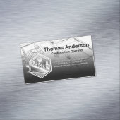 Carte De Visite Magnétique Construction (In Situ)