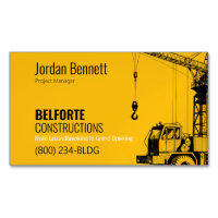 Construction moderne | Design jaune et gris