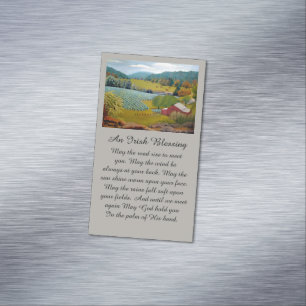 Carte De Visite Magnétique Couleurs d'automne au vignoble