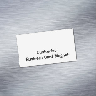 Carte De Visite Magnétique Créez votre personnalisé