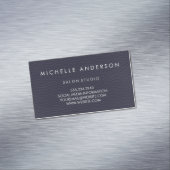 Carte De Visite Magnétique Cuir (In Situ)