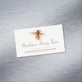Carte de visite magnétique d'abeille de miel (In Situ)