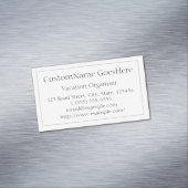 Carte de visite magnétique de l'organisateur de va (In Situ)