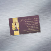 Carte de visite magnétique de magasin de vin de (In Situ)