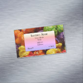 Carte de visite magnétique de maïs éclaté glacé (In Situ)