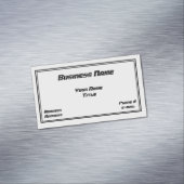 Carte de visite magnétique de mécanicien et de (In Situ)